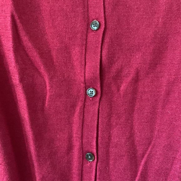 NWT LOFT Crew Neck Buttoned Down Cardigan Sweater - Picture 7 of 12